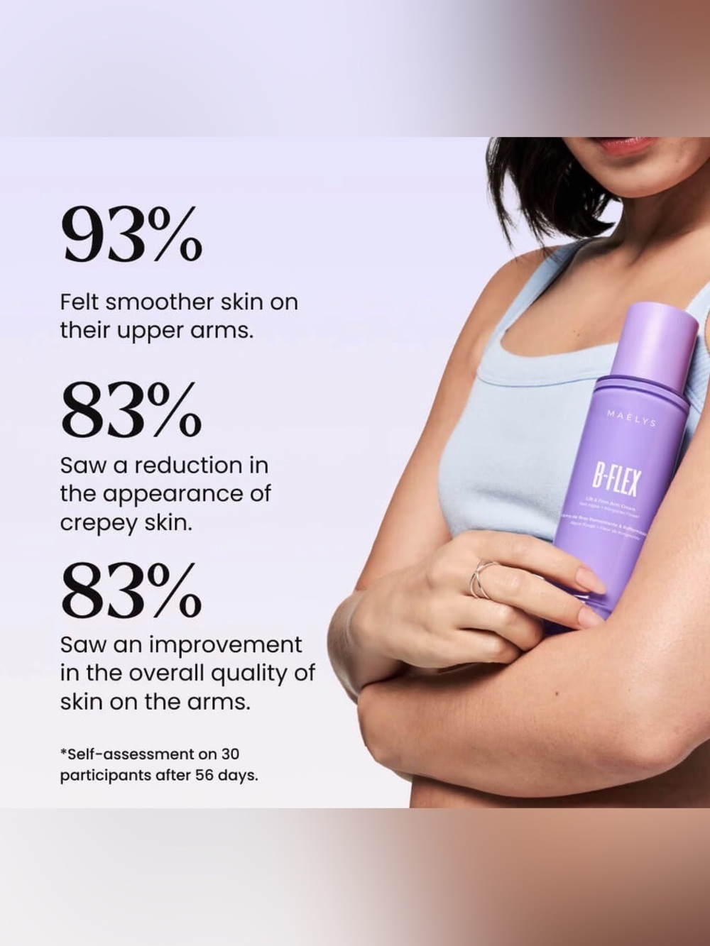 Maelys B-FLEX Lift & Firm Arm Cream Skincare Tightening Product - Picture 5 of 7